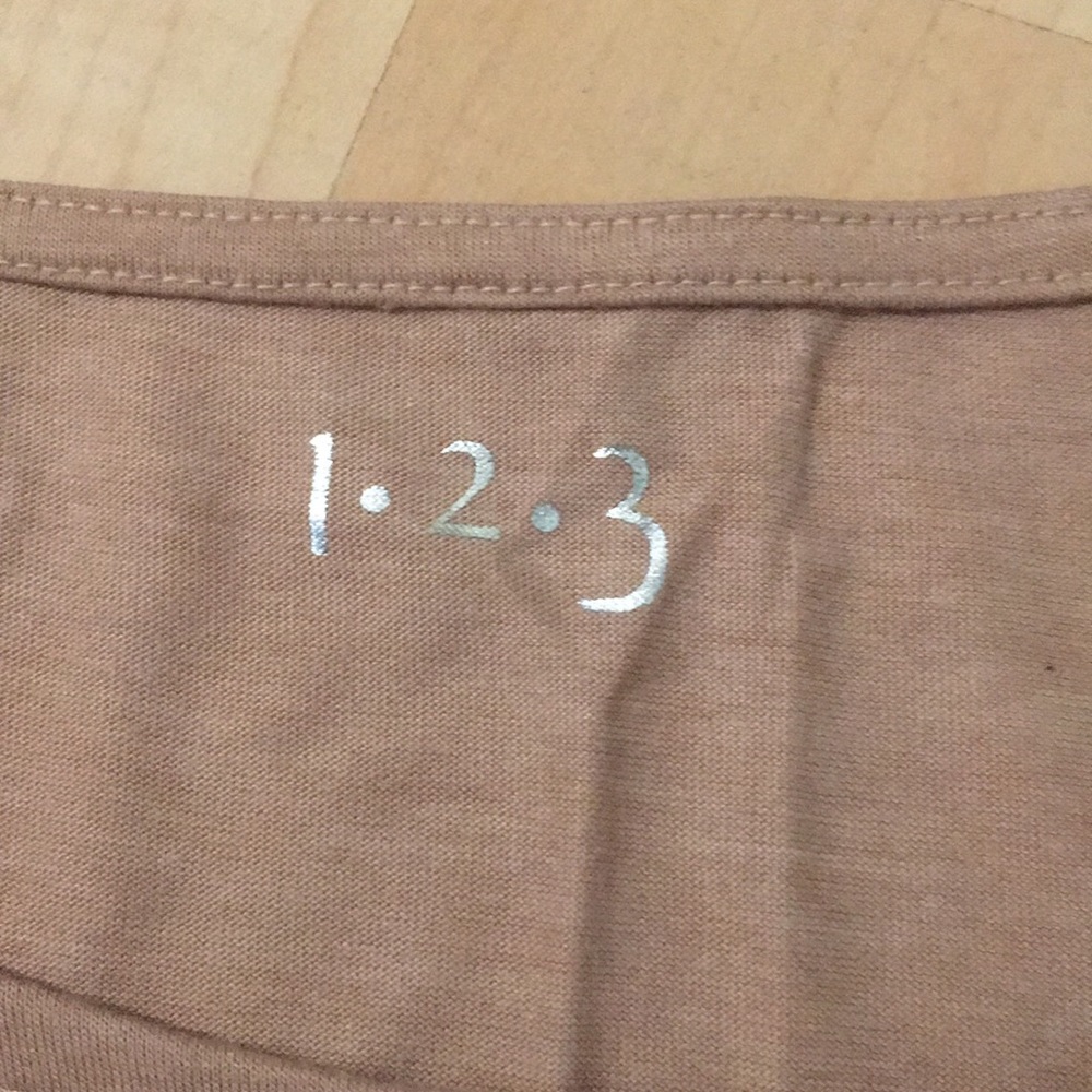 NWOT 1 2 3 French Brand Super Soft Casual Top - Picture 6 of 8